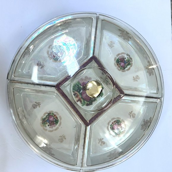 Empress by Mandil Japan Lusterware 5 pieces Porcelain Serving Dish Platt… - Picture 5 of 12